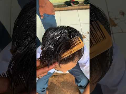 Meluruskan rambut dengan modal 5000 #diy #kreatif #gagaheuy #viral