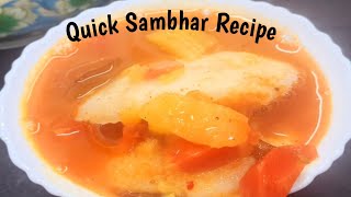 Sambhar Recipe, अगर आपको भी साउथ इंडियन पसंद है इडली डोसा कुछ बना रहे हैं तो झटपट टेस्टी सांभर बनाएं