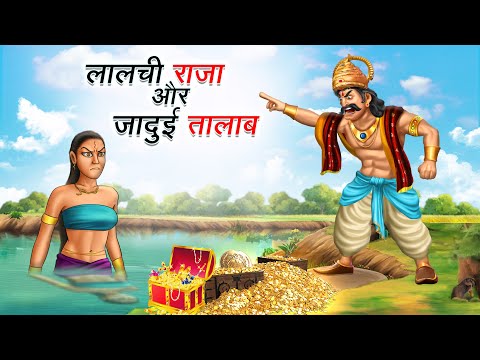 लालची राजा और जादुई तालाब | LALCHI RAJA AUR JADUI TALAAB | HINDI KAHANIYA | HINDI STORIES