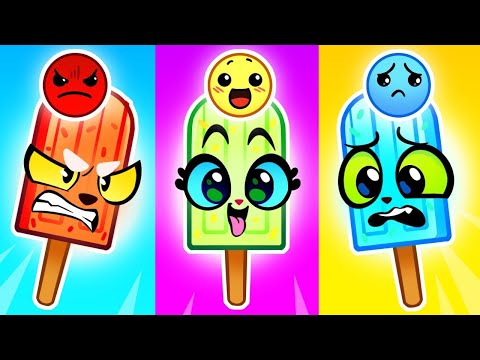 Ice-Cream Making Machine 🍦 Learn Feelings and Emotions | More Kids Stories & Nursery Rhymes