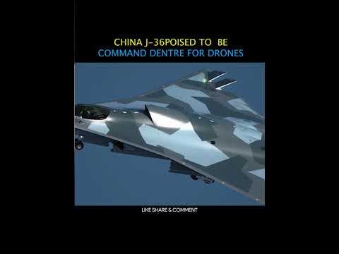 चीन के छठवीं पीढ़ी का फाइटर जेट J-36 ने अमेरिका की नींद उड़ाई #j36 #china #shortsvideo