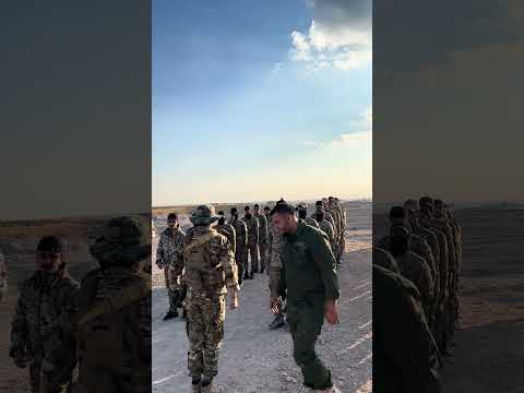 مشاهد من التدريبات العسكرية في منطقة تل ابيض شمال محافظة الرقة #نبع_السلام