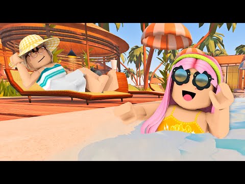 ROTINA DE FÉRIAS NO RESORT DE LUXO! MALDIVIAN RESORT - ROBLOX