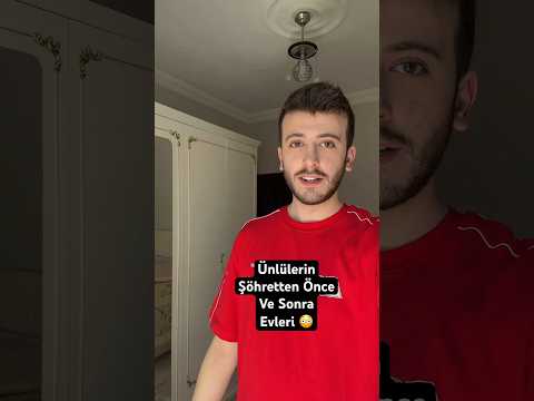 Ünlülerin şöhretten önce ve sonra evleri