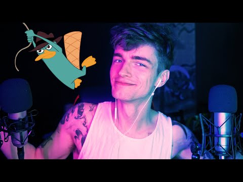 ASMR perry the platypus trigger to quell your tingle thirst