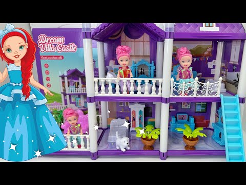 Satisfying with Unboxing Cute Fancy Princess House Toys Collection | ASMR Review