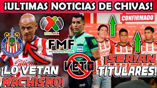 🔥🐐ULTIMA HORA CONFIRMAN DESDE LA FMF BRUTAL ROBO A CHIVAS! CHICHARITO SERIAN VETADO DEL FUTBOL Y MAS