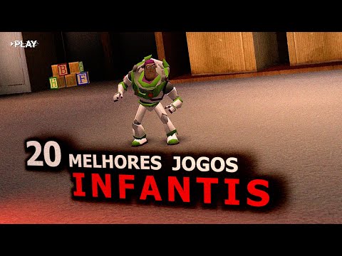 TOP 20 melhores jogos INFANTIS que VOCÊ NÃO JOGOU !!!