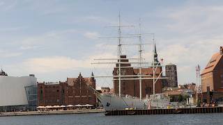 Stralsund- Hiddensee- Kap Arkona- Königsstuhl- Sassnitz. Schifffahrt rund um die Insel Rügen