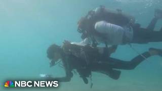YouTube video thumbnail: Teen Survivor Recounts Uphill Battle After Shark Attack