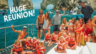 10 adults, 13 kids, friends reunion in Mexico!!