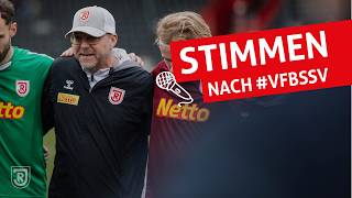 Chef-Trainer Sascha Hildmann im Interview nach #VFBSSV | Stimmen