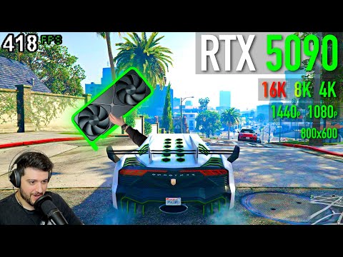 The RTX 5090 in GTA V (Legacy) - Now Playable at 16K !!!