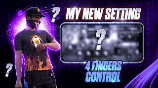 Watch This 😱🔥 || Finally My New op settings ⚙️ [ Sensitivity + Dpi + 4 Finger Control ] 😍