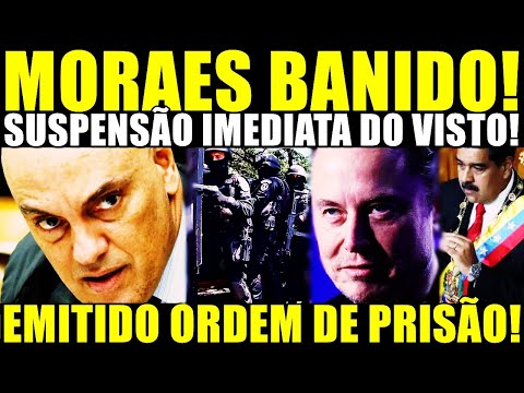 ACABOU! ORDEM DE PRISÃO É EMITIDA! A PIOR BOMBA CONTRA MOR4ES ATÉ AGR! SUSPENSÃO IMEDIATA DO VISTO!