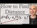 Distance Formula Concepts and Applications