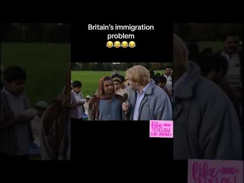 Britain's immigration Problem ๐#comedyshorts #britishcomedy