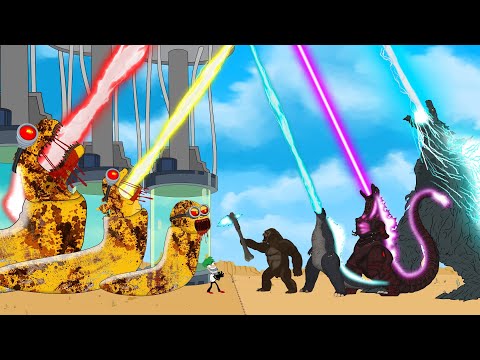 Evolution of MINION GODZILLA, SHIN GODZILLA, KONG: What is an Energy Transformation? - FUNNY CARTOON