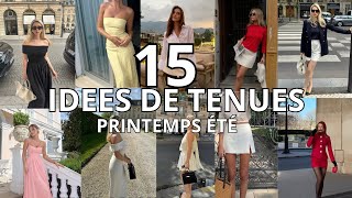 Les 15 tenues à avoir pour ce printemps été 💌 Guide complet