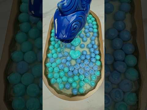 Let´s Make Blue Jelly Cake Dessert 💙🫐🦋 #jelly #satisfying #dessert