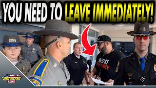 Sgt. Fahey’s “Brothers” Kick Journalist Out Of “Secure” Building For Demanding Accountability!