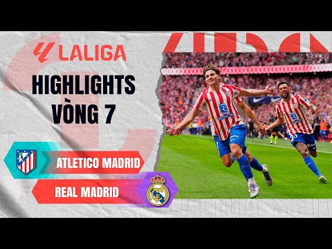 ATLETICO MADRID - REAL MADRID | CƠN MƯA SIÊU PHẨM THẮP SÁNG DERBY | LALIGA EA SPORTS 25/26