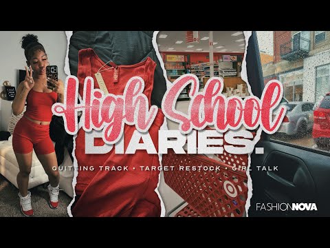 HIGH SCHOOL DIARIES ♡ | Quitting Track, Target Restock, Girl Talk, Class Ep. 3 ​⁠@FashionNova