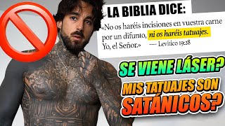 ¿Me ARREPIENTO de mis TATUAJES "SATÁNICOS" siendo CRISTIANO?