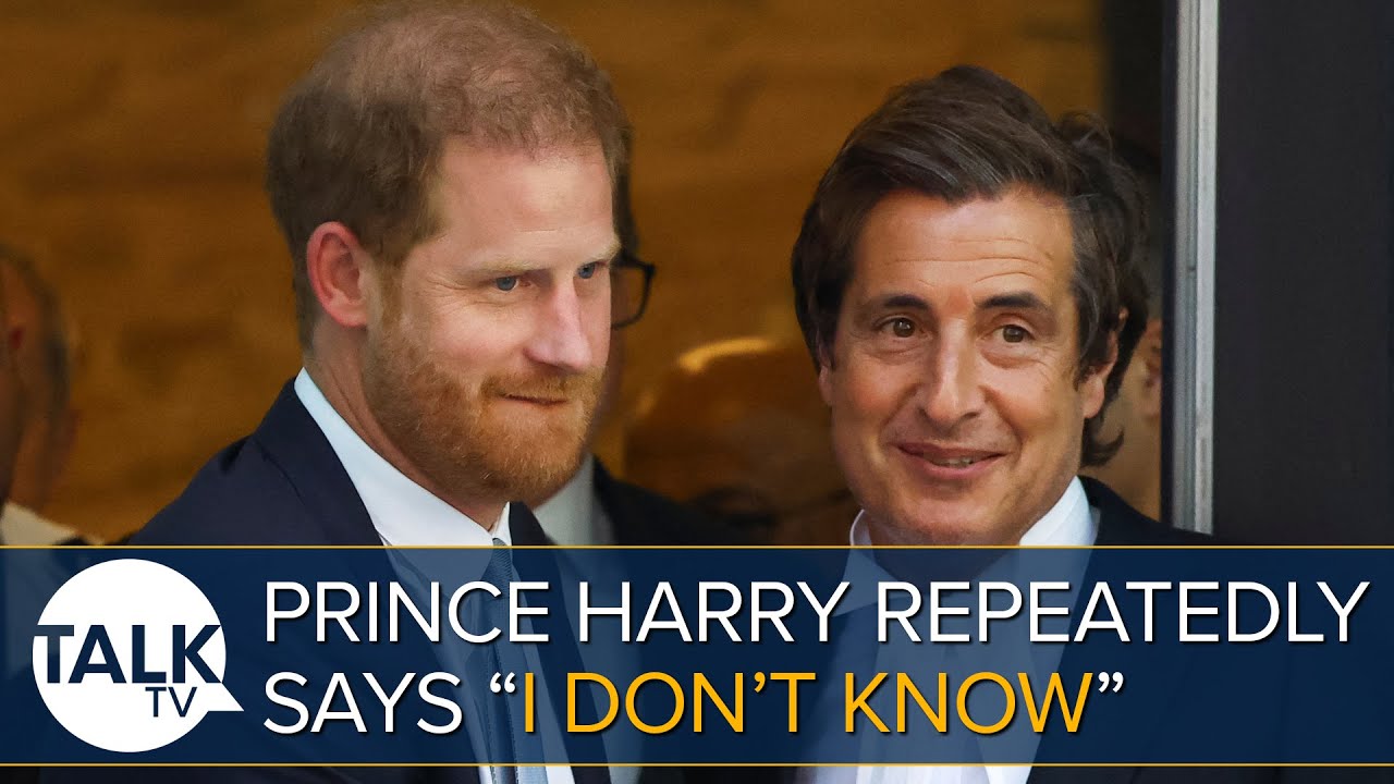 Prince Harry Keeps Saying “I Don’t Know” During Court Case Against Mirror Publishers