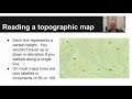 Topographic Maps and Elevation Concepts
