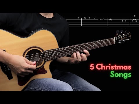 5 Christmas Songs on the Acoustic Guitar | Tabs