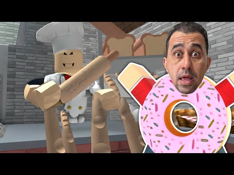 Roblox - ESCAPE da PADARIA BAKERY OBBY!