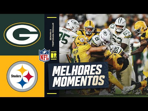 SEMANA 8 | Green Bay Packers vs. Pittsburgh Steelers | Melhores Momentos | NFL 2025