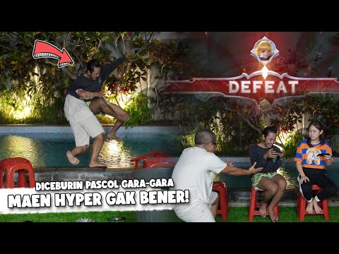 Mabar Satu Tempat Bareng PASCOL & LUAN LUAN, Kena ULTI PASCOL Karena Main Ga BENER!! - MOBILE LEGEND