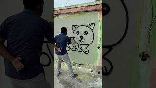 Draw a cat using 5553 #art #shorts