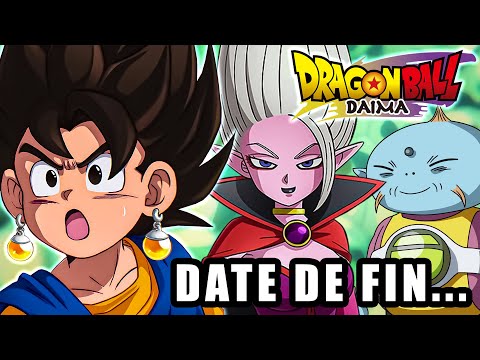 DATE DE FIN de DRAGON BALL DAIMA pour MARS 2025 ?!