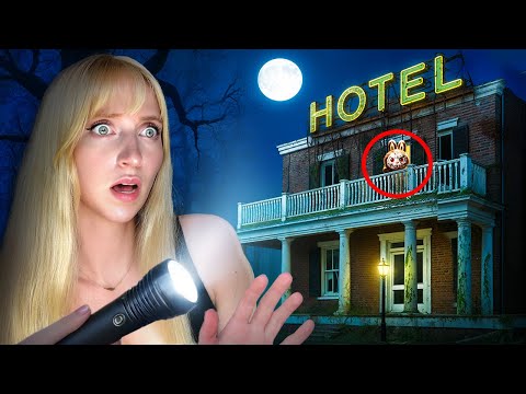 I survived overnight in a Haunted Labubu Hotel!