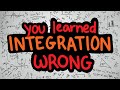 Understanding Integration Concepts