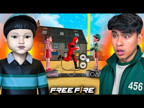 EL JUEGO de "SALTAR LA CUERDA" en FREE FIRE!!😱SI CAIGO ME ELIMINAN💀