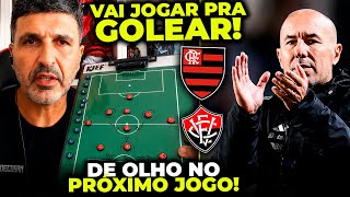 O JEITO DE LEONARDO JARDIM DE JOGAR NO FLAMENGO! CONFIANÇA NO FLA CONTRA O VITÓRIA 