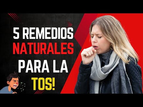 LOS 5  MEJORES REMEDIOS NATURALES PARA LA TOS!