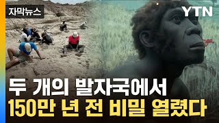 [자막뉴스] 불과 몇 시간 간격으로 나란히...발자국 속 '인류 조상' 비밀 / YTN