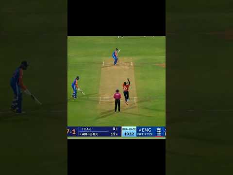 Abhishek Sharma Madness 🥶 13 Sixes - Most by Indian batsman in a T20I Innings #cricket #t20cricket