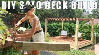Building a 12x8 Deck Alone