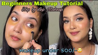 Beginners Makeup Tutorial | Affordable Everyday Makeup Under ₹500 | Simple Step by Step Guide