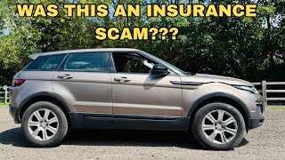 WE BOUGHT A BURNT RANGE ROVER BUT CAN'T FIND THE DAMAGE !!!