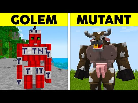 31 Mob Yang TIDAK Kalian Ketahui di Minecraft