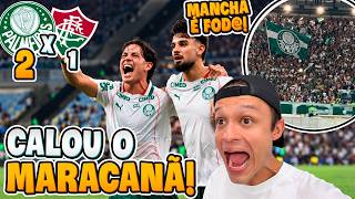 PALMEIRAS VENCE O FLUMINENSE E A TORCIDA CANTOU DEMAIS NO MARACANÃ! Fluminense x Palmeiras