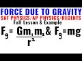 Gravitational Forces and Concepts