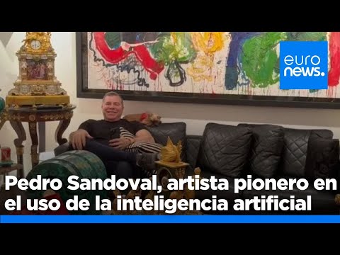 Pedro Sandoval, artista pionero en el uso de la inteligencia artificial: "No nos va a sustituir"